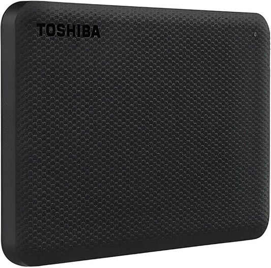 Toshiba Canvio Advance 1TB Portable External Hard Drive USB 3.0, Black - HDTCA10XK3AA