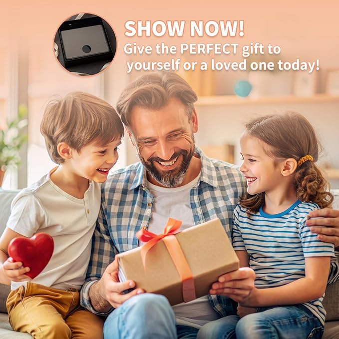 Travelers Notebook with book light,Travel Journal with 10000mAh Power Bank & 2-in-1 Wireless Charger,Hardcover Journal Set with Pen and Gift Box,Notebooks for Work,School,Travel,Business,Gift. ﻿