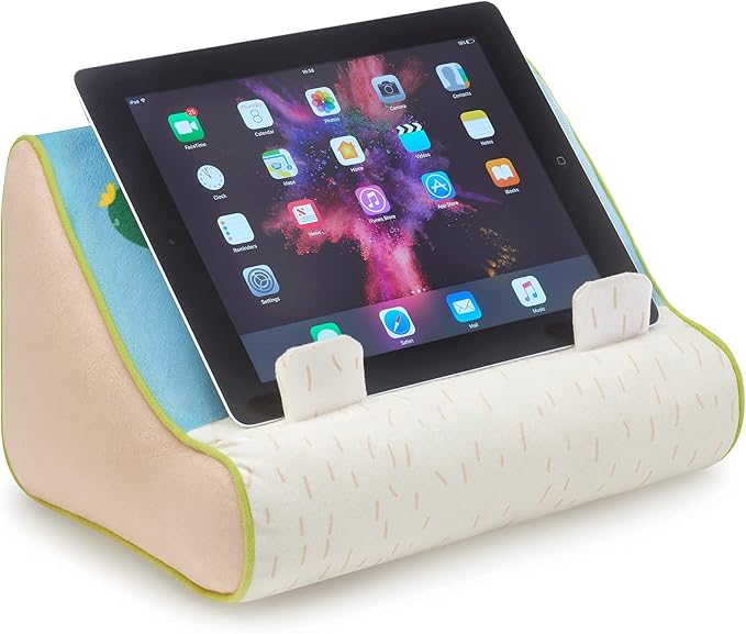 Gifts for Readers & Writers Book Pillow Tablet Stand for Bed Llama - Premium Cushioned Book Holder for Hands Free Reading, Stylish Tablet Holder for Bed, Kindle Pillow Stands & Lap Ipad Holders
