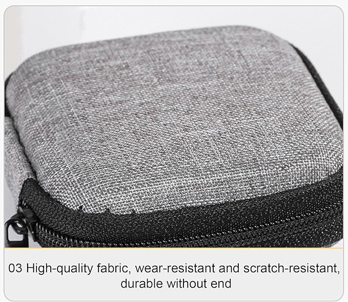 Electronic Storage Bag - Cable Organizer Solid Color Electronic Organizer | Travel Digital Accessories Storage Bag Waterproof Travel Bags for Keeping Tech Cables