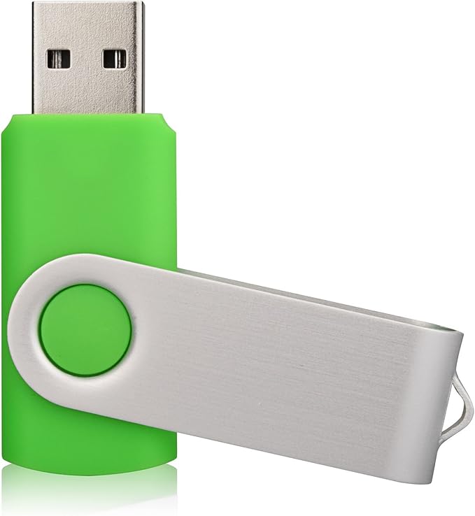 10 Pack 8GB USB Flash Drive 2.0 Memory Stick - Green