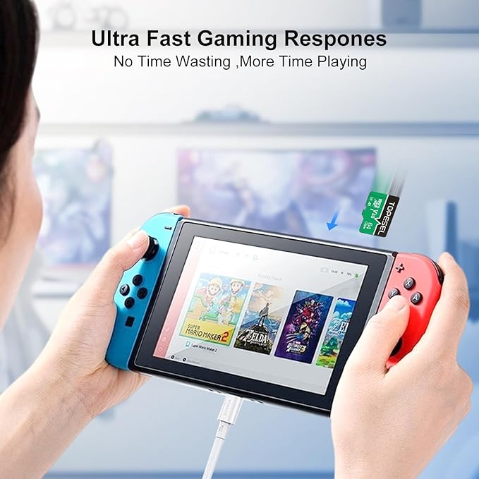 TOPESEL 64GB 2-Pack Micro SD Card, 4K Camera Pro, UHD Video for GoPro, Action Camera, Drone, Smartphone, R/W up to 90/35 MB/s MicroSDXC Memory Card UHS-I U3 A1 V30