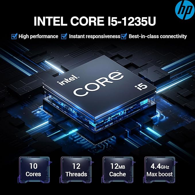 HP 17 Inch Laptop Computer, FHD IPS 17.3 Business Laptop PC, Intel Core i5, 64GB RAM, 1TB SSD+512GB Docking Set, Lifetime Microsoft Office, Windows 11 Pro, Long Battery Life, 10 Key Number Pad