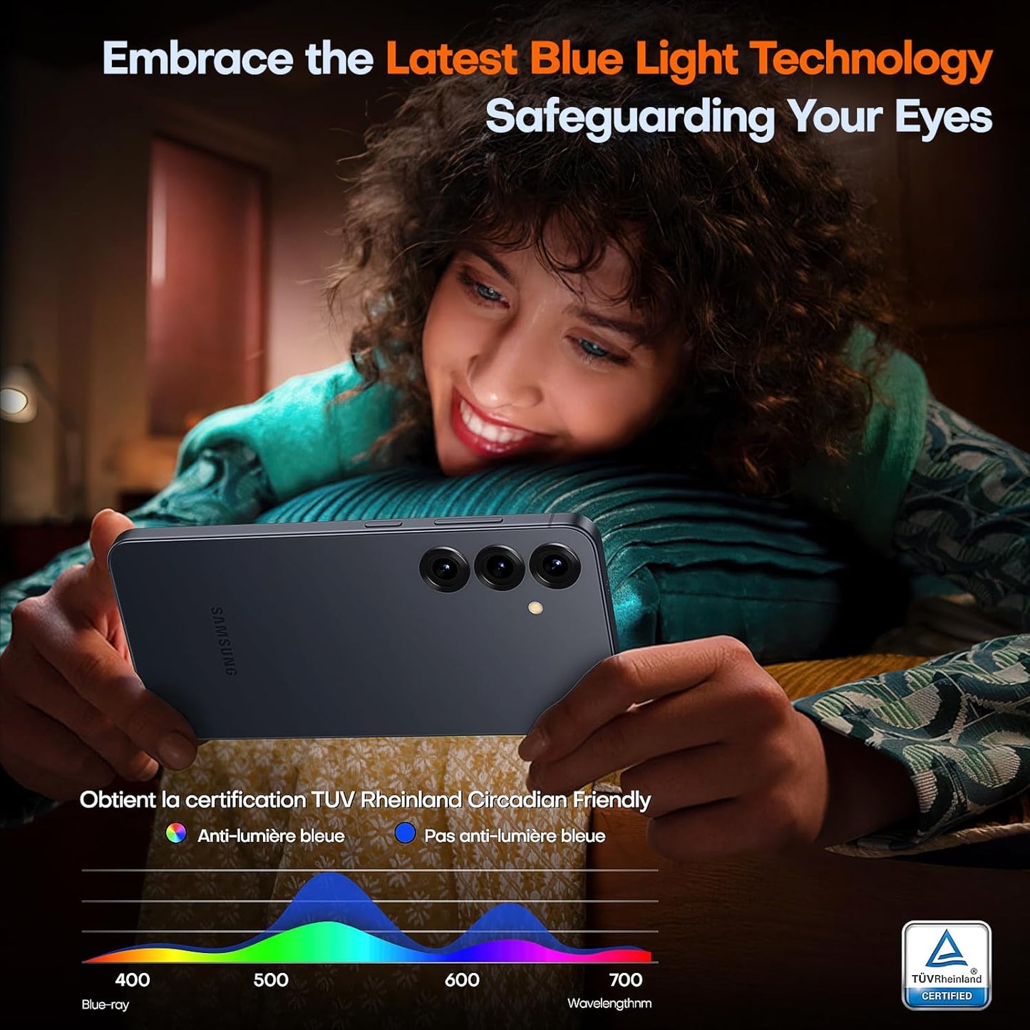 TOCOL for Samsung Galaxy S25 Screen Protector [9H Hardness] [Military Grade Shatterproof] HD Tempered Glass 2 Pack