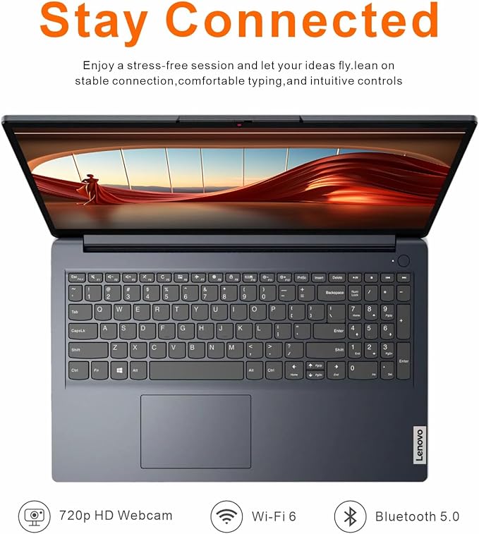 Lenovo Laptop for Business and Student | Intel Core |15.6 Anti-Glare Screen | 1 Year Office 365 | 20GB RAM | 1TB SSD + 128GB eMMC | 1TB Cloud Storage | 11HR Battery | Windows 11 | WOWPC Recovery USB