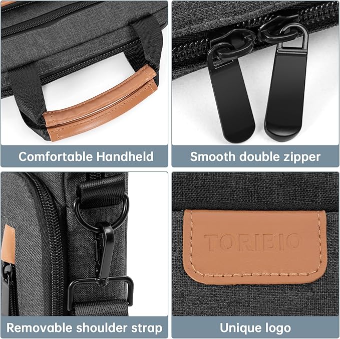 Tablet Sleeve Bag,Padded Protective Travel Carrying Case for iPad Pro M4 11", iPad Air M2 5/4th 10.9", Air 3th 10.5", iPad 10th 10.9", 9/8/7th 10.2