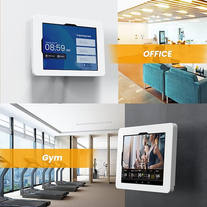 Tablet Wall Mount Compatible with 10.9" iPad 10th, Pro 11" 1 2 3 4, Air 4 5, Air 11", iPad 11"(A16) - BSW101WA