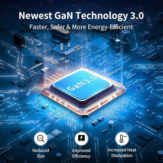 MOMAX Universal Travel Adapter, 70W GaN Travel Plug Adapter with UK,EU,AU,US Plugs, 3USB-C PD & 2USB-A QC International Adapter Charger, International Adapter for Laptops Phones Vision Pro, Purple