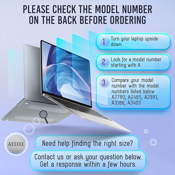 VINTEZ Magnetic Blue Light Screen Protector Compatible With MacBook Pro 16" 2021, 2022, 2023, 2024, M1, M2, M3, M4 Anti Blue Light Blocking Filter for Laptop