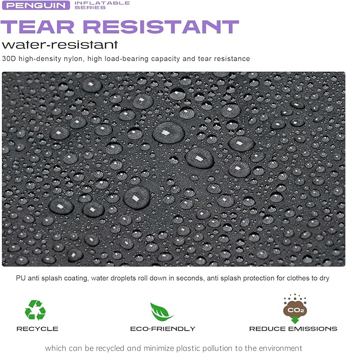 ETROL Travel Packing Cubes Set of 3, Waterproof Compression Storage Bags for Clothes, Lightweight Luggage Organizers for Suitcase, Backpacking, Hiking, Camping & Business Trips(S+M+L)