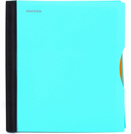 Mintra Office Durable PREMIUM Spiral Notebook, ((Teal, 1 Subject (8.5in x 11in)), Fabric Covered Coils, No Snags, Removable Adjustable Pocket Dividers, Ruler, Organization, Customizable