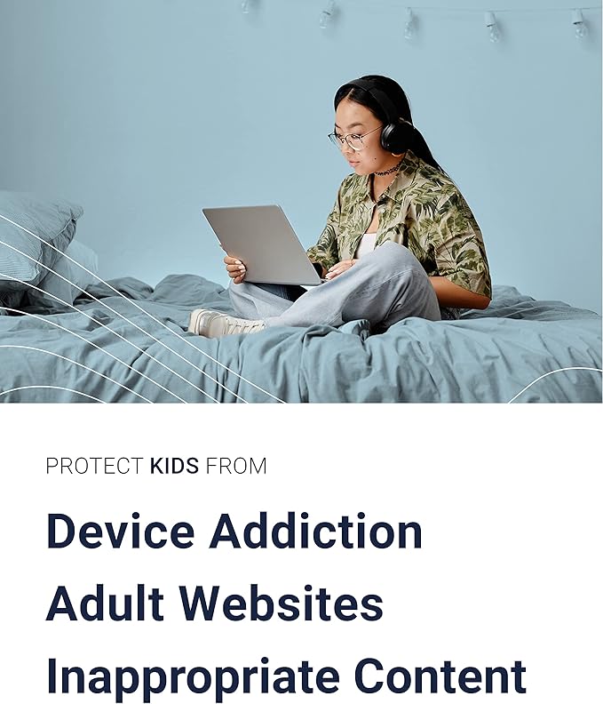 Gryphon AX – Ultra-Fast Mesh WiFi 6 Parental Control Router 2-Pack – Advanced Content Filters and Next-Gen Firewall - 4.3 Gbps Across 3,000 sq. ft. per Router for Multi-Device Households