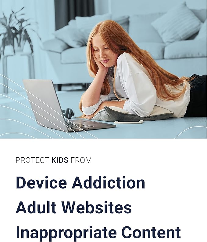 Gryphon Tower Super-Fast Mesh WiFi Router 2-Pack – Advanced Firewall Security, Parental Controls, and Content Filters – Tri-Band 3 Gbps, 6000 sq. ft. Full Home Coverage per Mesh Router