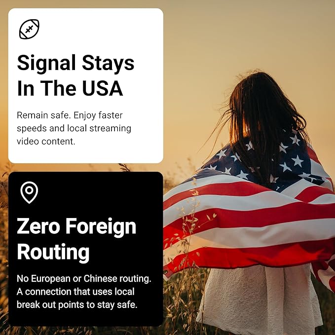 25GB for 365 Days IOT Quad Network Data SIM Card for Unlocked Security, Solar & Hunting Trail Game Cameras with USA Data Path, USA Coverage, Triple Cut 3-in-1, 4G & 5G