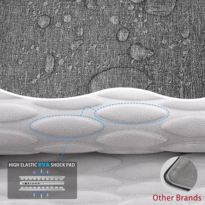 ZINZ Slim & Expandable Case 12.9 13 inch Travel Laptop Shoulder Bag for MacBook Air 13" M3/M2/M1, MacBook Pro 13" M2/M1, iPad Pro 12.9"/13"/11", iPad Air 13",L01G02