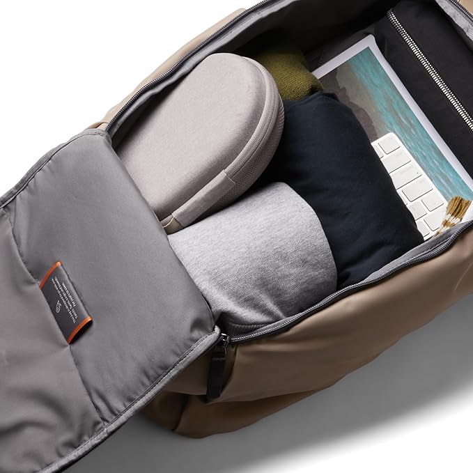 Bellroy Transit Workpack Second Edition (20L, fits 16” laptops, tech, gym gear, water bottle, daily essentials)- Stone