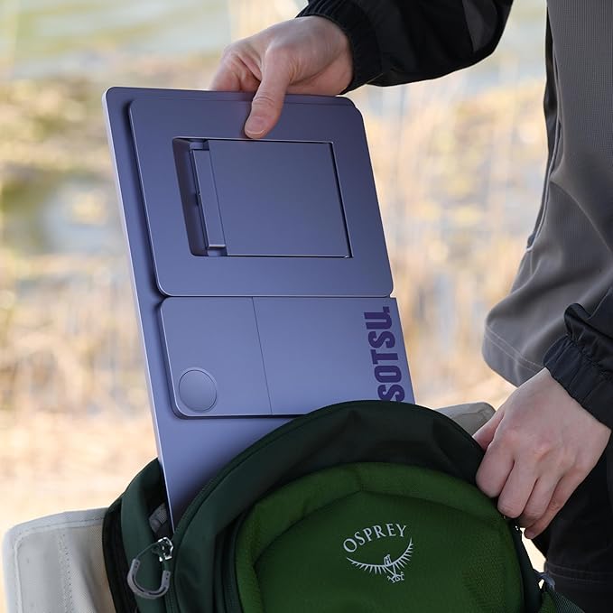 SOTSU FlipAction Touch 14" Premium Portable Monitor SFA14TCLL | FHD IPS Pivoting Dual Laptop Screen | Touchscreen for Cellphone, Gaming, and Travel | PC, Chrome, Android, DeX Compatible