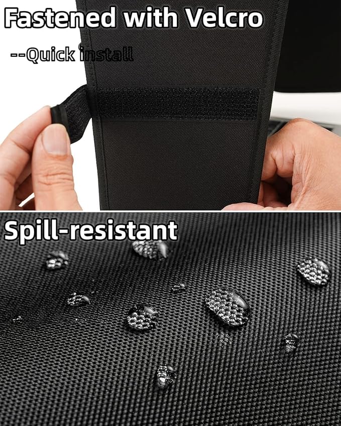 TT TYTX Laptop Sun Shade for Outdoor Work, Light Weight Computer Privacy Hood & Glare Shield, Foldable Shield Cover, M(Most 13-14" Laptop)