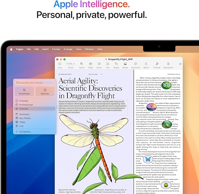 Apple 2025 MacBook Air 15-inch Laptop with M4 chip: Built for Apple Intelligence, 15.3-inch Liquid Retina Display, 16GB Unified Memory, 512GB SSD Storage, 12MP Center Stage Camera, Touch ID; Starlight