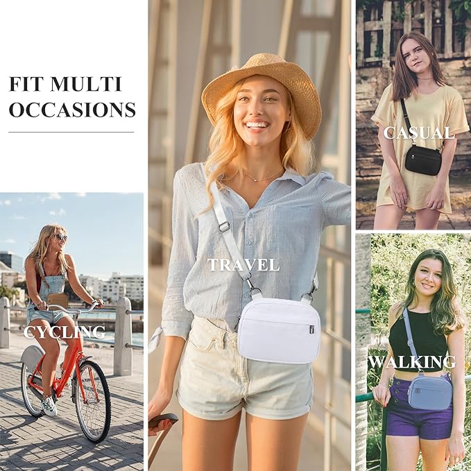 MAXTOP Small Crossbody Bags for Women Belt Bag Fanny Pack with Adjustable Strap