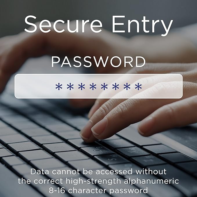 Integral 64GB Courier-197 256-Bit Hardware Encrypted 3.0 USB Secure Flash Memory Drive - Certified to FIPS 197, Brute-Force Password Attack Protection & Super USB3.0 Transfer Speeds