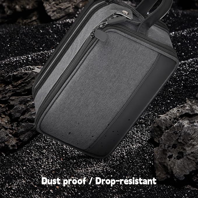 Electronics Organizer, Cable Bag, Travel Essentials Cord Storage Case, Tech Accessories Pouch for Charger, Phone, Power Bank, USB Flash Drive, SD Cards (Box Only)