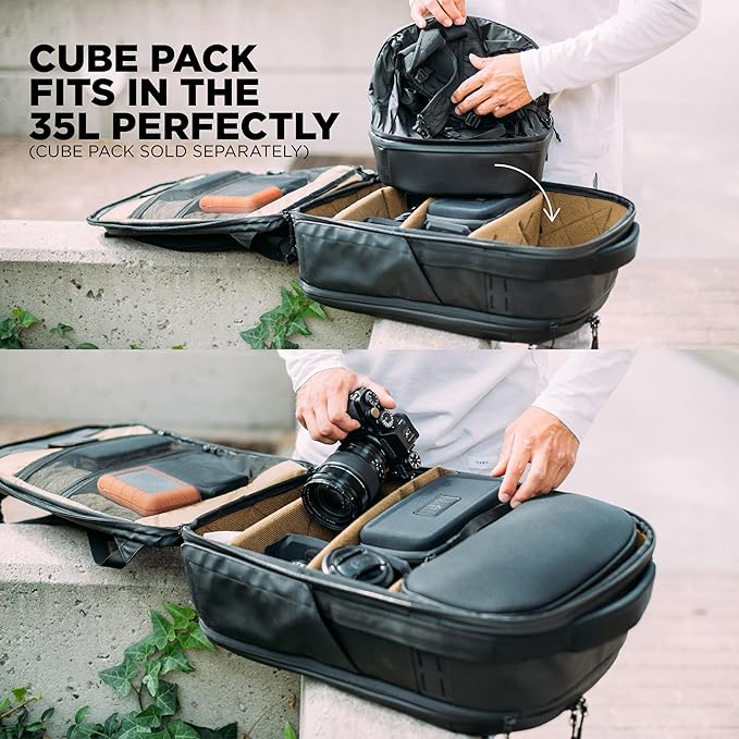 NOMATIC McKinnon Camera Pack- Travel Camera Bag by Peter McKinnon for Photographers, DSLR Camera Backpack for Men and Women