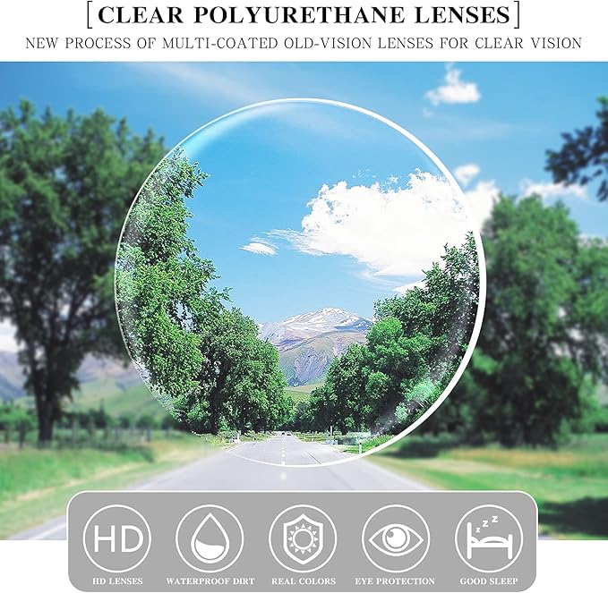 VIDEBLA 5 Pack Computer Reading Glasses Men and Women Anti Eyestrain Blue Light Blocking Glasses for Reading (5 Mix-3, 0.00)