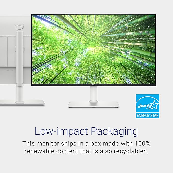 Dell S2725DS Monitor - 27 Inch, QHD (2560x1440) Display, 100Hz refresh rate, 1500:1 contrast ratio, TÜV Rheinland Eye comfort 4 Star, Integrated 2x5W speaker, Height/Tilt/Swivel/Pivot- Ash White color