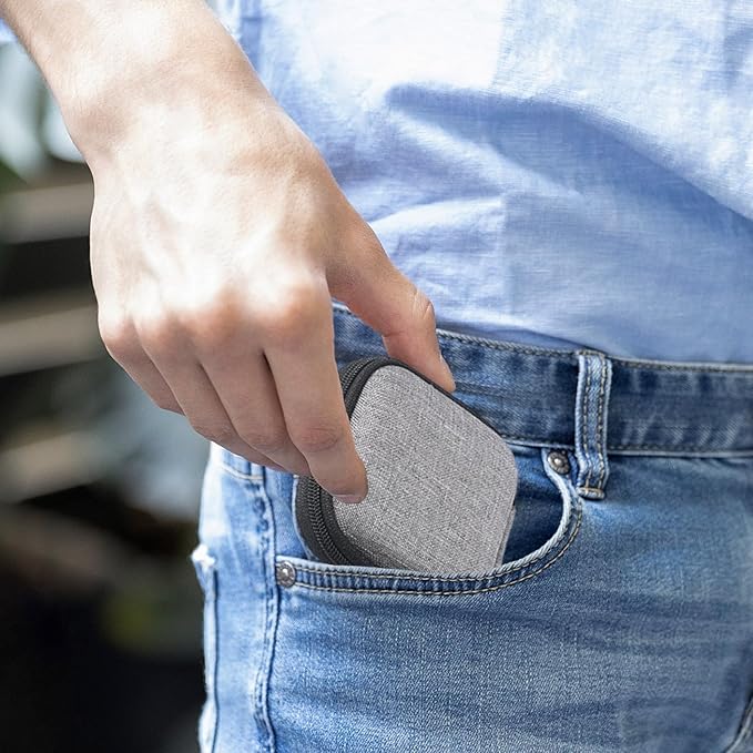 Electronic Storage Bag - Cable Organizer Solid Color Electronic Organizer | Travel Digital Accessories Storage Bag Waterproof Travel Bags for Keeping Tech Cables