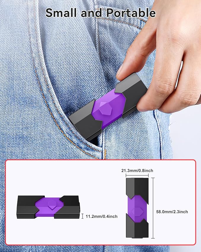 Aiibe 64GB USB C Flash Drive 5 Pack Type C + USB-A Dual Thumb Drive USB2.0 Memory Stick 64GB Flash Drives Push-Pull Portable Stick 64 GB (5 Pack, Black Green Red Blue Purple)