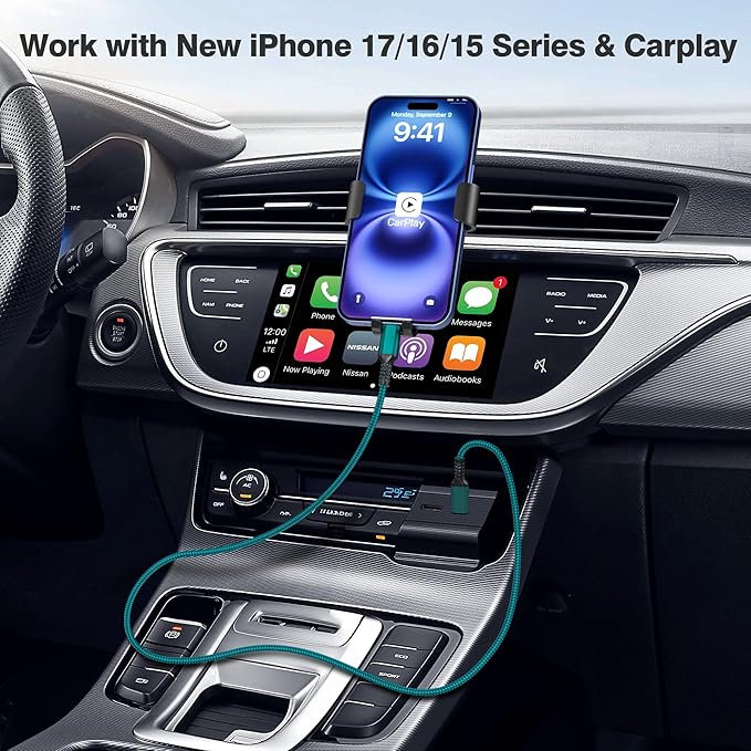 Elebase iPhone Air Charging Cord 3.3/6.6/10FT 3Pack,USB C to Type C,100W Fast Charger USBC Car Carplay Cable for Apple 17 16 16e 15 Pro Max,AirPods 3,iPad Air 4 5,Mini 6,Samsung Galaxy Tab S10 S25