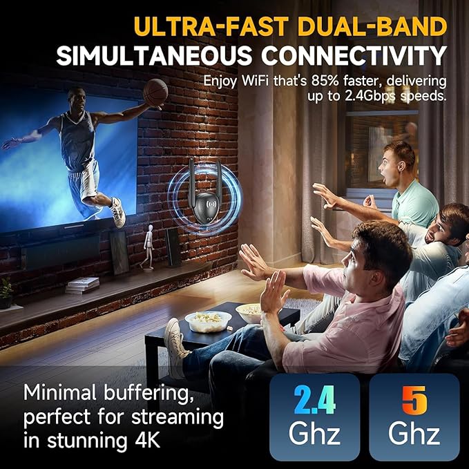 2026 Mesh AX3000 WiFi 6 Extender Signal Booster for Home, Range up to 20K+ Sq.Ft, 3000Mbps Wireless Internet Repeater, Dual Band Signal Amplifier with Gigabit Ethernet Port, 10X Faster WiFi Extender