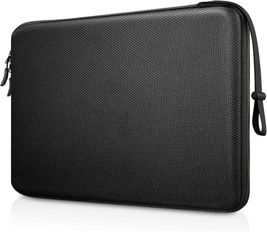 FINPAC Hard Laptop Sleeve Case for 11.6-inch Chromebook, Shockproof Computer Carrying Case Compatible with 11.6-inch Samsung Chromebook 4/3/2, Acer/HP/Dell/ASUS/Surface Laptop 13", Pro 12", Black