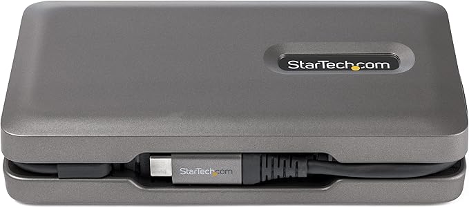 StarTech.com USB-C Docking Station for MacBook Pro M1 M2 M3 M4 and Windows, 4K 60Hz HDMI Video, HDR10, USB 10Gbps Hub, 100W Laptop Charging, GbE, SD - TAA