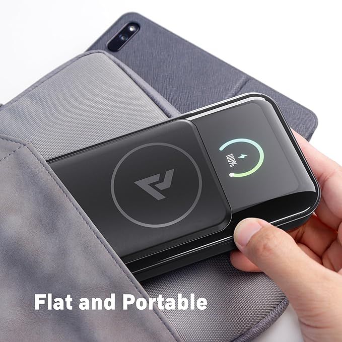 DENVIX PowerX Power Bank Deluxe Package 1.1, 250W 4-in-1 25,000mAh Laptop Portable Charger (91.25Wh) with Magnetic Wireless Charging for iPhone, Samsung, MacBook, DJI, AirPods and More