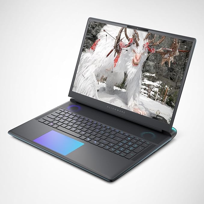 Alienware 18 Area-51 Gaming Laptop AA18250-18.0" WQXGA 300Hz 3ms Display, Intel Core Ultra 9 275HX, NVIDIA GeForce RTX 5080 Graphics, 32GB 2x16GB DDR5, 2TB NVMe M.2 PCIe Gen5 SSD, 2MP FHD IR Camera
