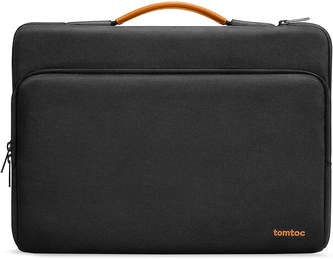 tomtoc 360 Protective Laptop Carrying Case for 2025 13-inch MacBook Air M4/A3240 M3/A3113 M2/A2681 M1/A2337, MacBook Pro M2/A2686 M1/A2337, iPad Pro M4 & iPad Air M3, Water-Resistant Laptop Bag