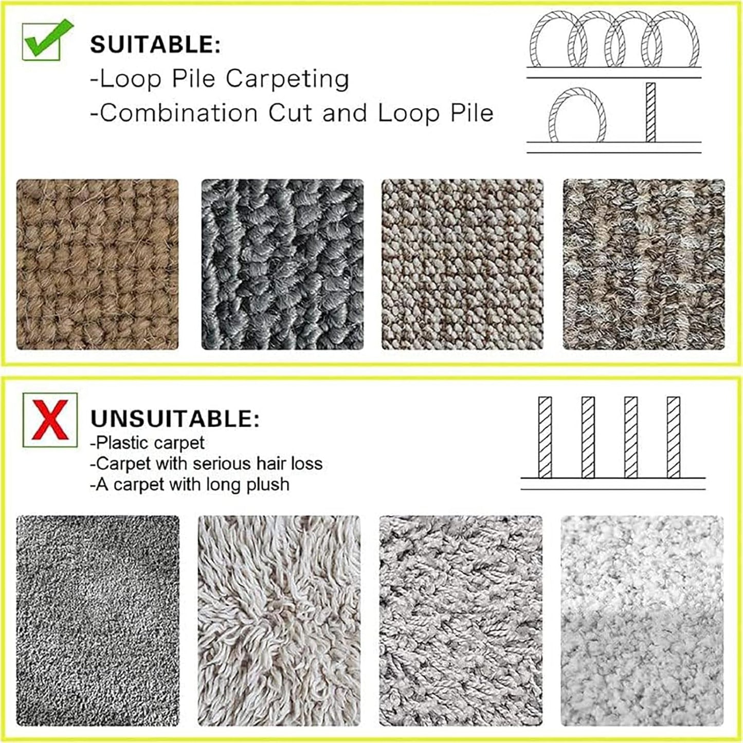 WILLBOND Carpet Cord Cover Cable Grip Floor Cover Cable Protector Management Only for Commercial Office Carpet(Grey,39.37 ft)