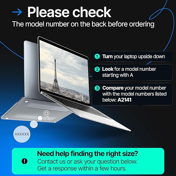 Magnetic Privacy Screen Compatible with MacBook Pro 14" 2021, 2022, 2023, 2024, M1, M2, M3, M4 Anti-Blue Light Laptop Screen Protector Filter Blue Light Blocking Filter