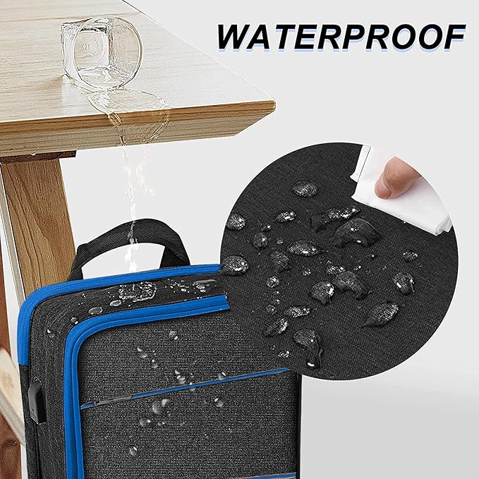 ZINZ Slim & Expandable Laptop Backpack Water Resistant Travel Backpack Compatible with MacBook Air/Pro 13-14 inch XPS 13 Surface 13.5" and Most 13-14 inch NoteBooks,B01BL01