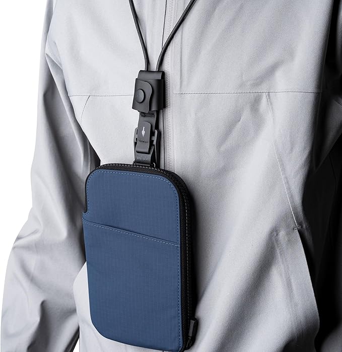 ALPAKA Zip Travel Wallet - Store Your Travel Accessories Efficiently - 3 Internal Pockets For Your Passport and More - 2 Card Slots - Made From Recycled and RFID-Protective Material