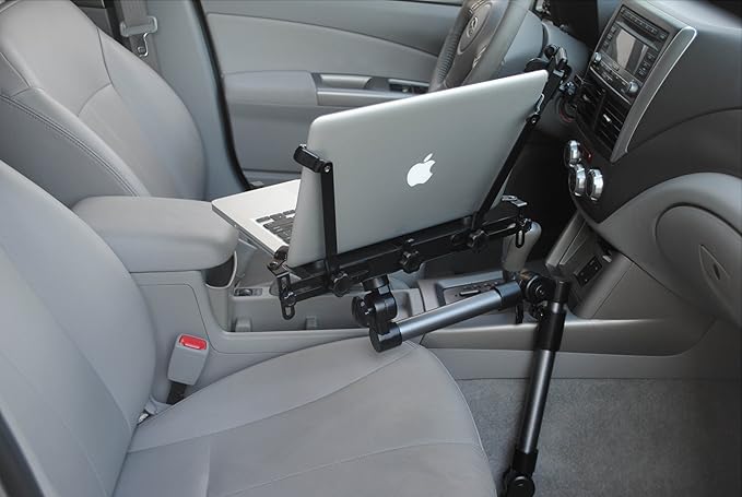 Mobotron MS-526SS Heavy-Duty Laptop Mount with Screen Stabilizers