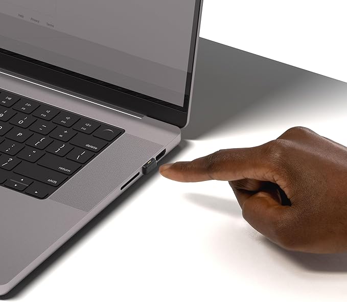 Yubico - YubiKey 5C Nano - Multi-Factor authentication (MFA) Security Key and passkey, Connect via USB-C, Compact Size, FIDO Certified - Protect Online Accounts