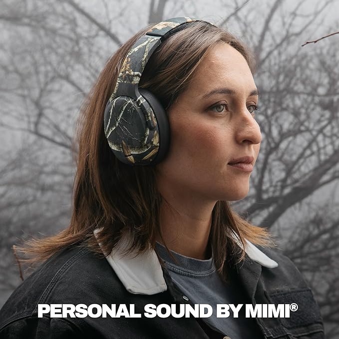 Skullcandy Crusher ANC 2 Wireless Over-Ear Bluetooth Headphones with Multi-Sensory Bass, Active Noise Cancelling, Up to 60 Hours Battery, Microphone for iPhone Android - Realtree Edge Colors Black