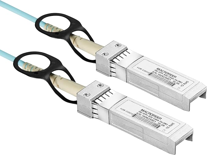 10G SFP+ AOC Cables 10G SFP+ to SFP+ Active Optical Cable AOC Cable, 5-Meter