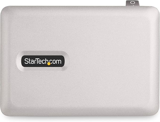 StarTech.com 7-Port USB-C Hub - 5X USB-A/2x USB-C - Self-Powered w/65W Power Supply - USB 3.1 10Gbps - Desktop/Laptop USB Hub w/3ft USB-IF Certified Locking Cable - USB C Splitter, TAA