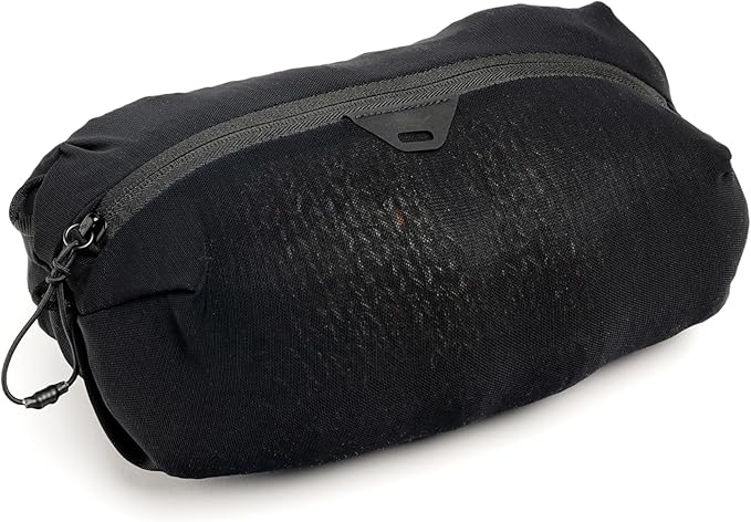 Peak Design Ultralight Packing Cube Bundle, Black, Stretchy Mesh Cubes with Strap Attachment Points and Luggage Pass Throughs, Zipper Opening, Travel Organizer for Men and Women, Sizes XXS, XS, S