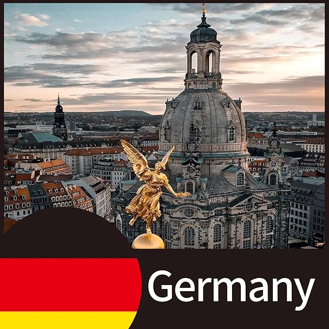 Germany SIM Card-High Speed 4/5G LTE for Fast Browsing,7 Days Plan,1GB Prepaid Data Daily, 3 in 1 SIM Card for German Business Travelers