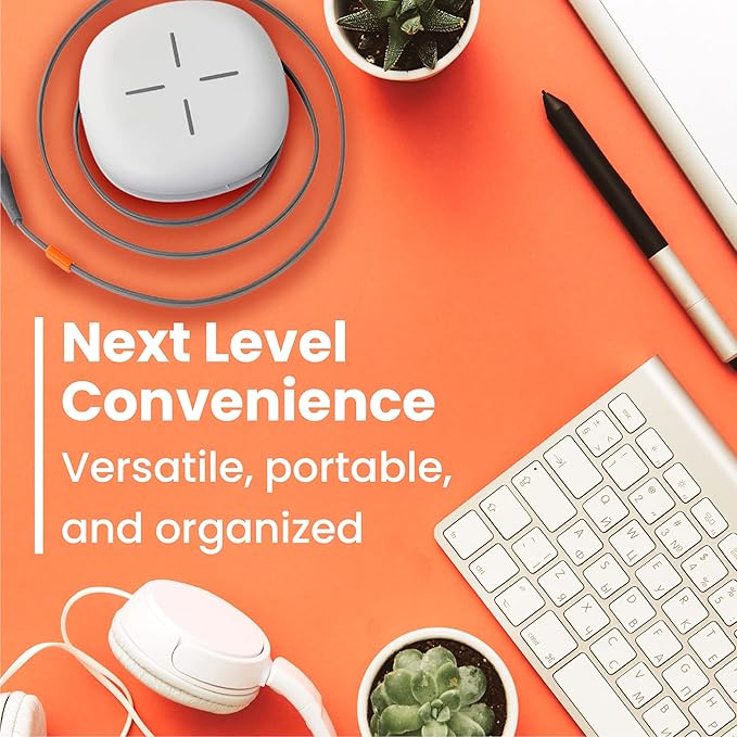 Ventev Wireless Chargewrap Mini, Qi Certified Charger for Most Wireless-Enabled Devices (WCWMINIVNV)